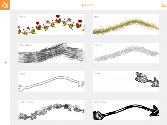 Adobe Brush examples