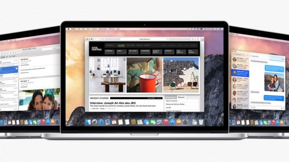 OS X Yosemite header