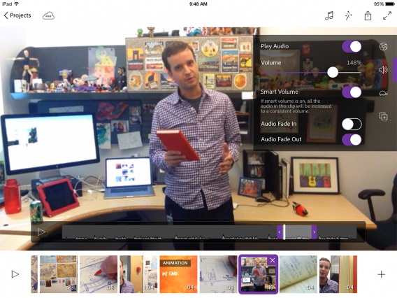 Adobe Premiere Clip for iPad