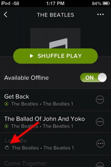 Spotify offline download