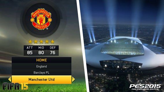 FIFA vs PES - Licenses