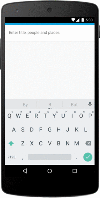 Google Calendar quick event create