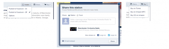 pandora share
