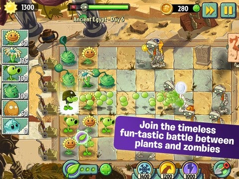 Plants vs Zombies 2