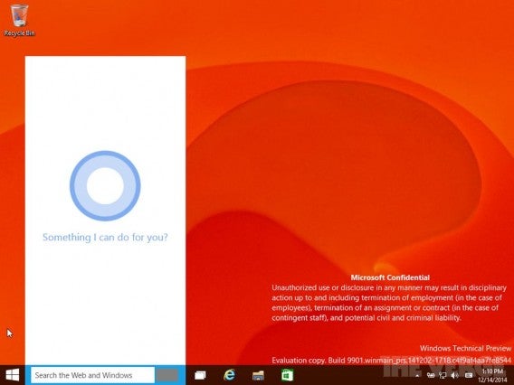Cortana Windows 10 via The Verge