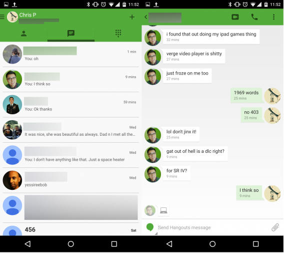 hangouts