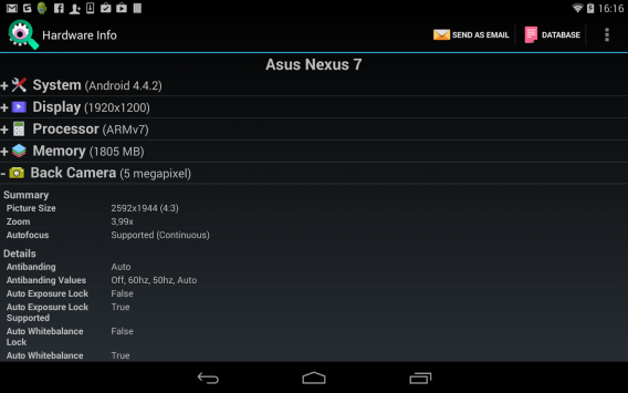 hardware info