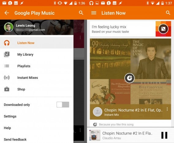 Google Music combined 2