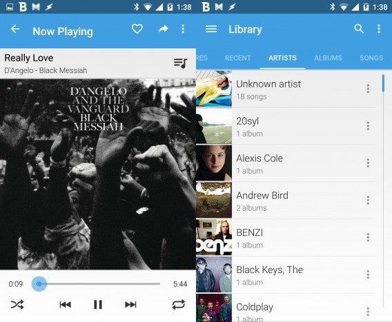Shuttle Music Player