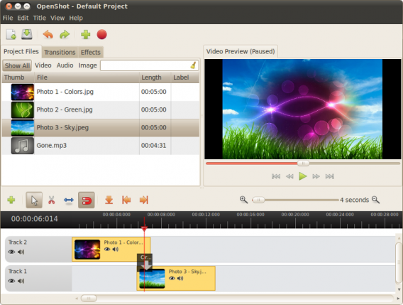openshot video editor