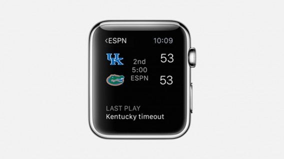 Apple Watch ESPN