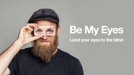 Be My Eyes video chat for the blind app