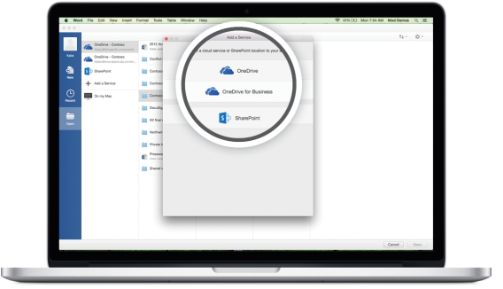 Office-2016-for-Mac-cloud-integration