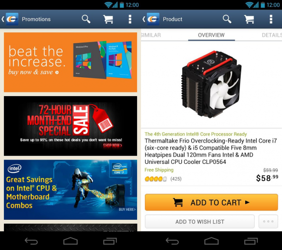 newegg mobile
