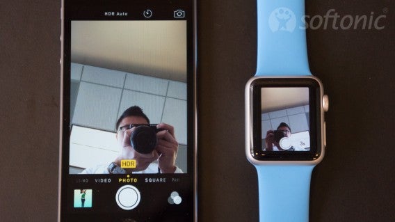Apple Watch camera remote
