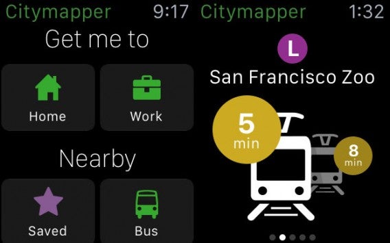 Citymapper for Apple Watch