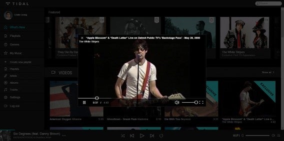 White Stripes exclusive video