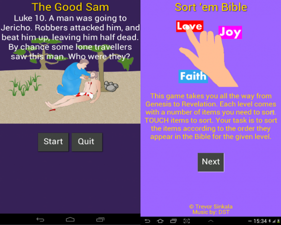 bible sorting