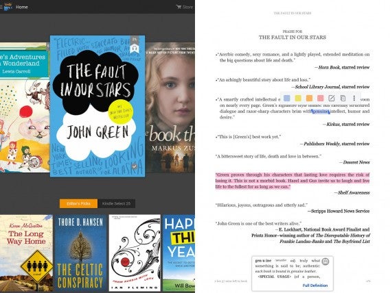 Kindle app