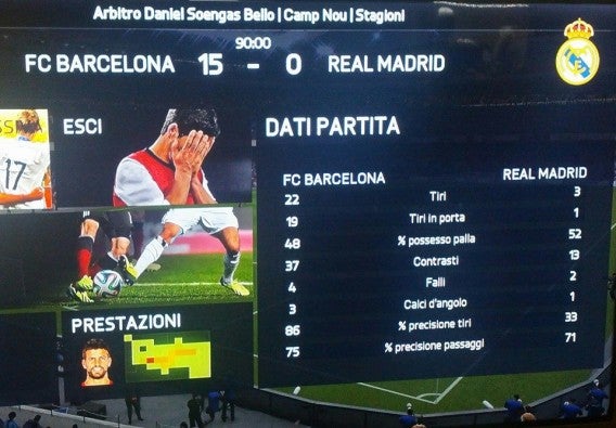 The tears of Alessandro
