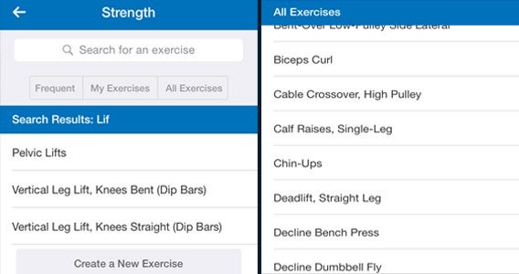 Weight training