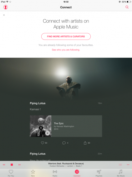 Apple Music Connect