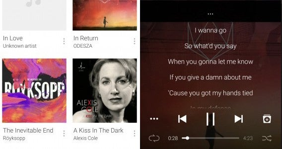 MusiXmatch Cross that musicy matchy