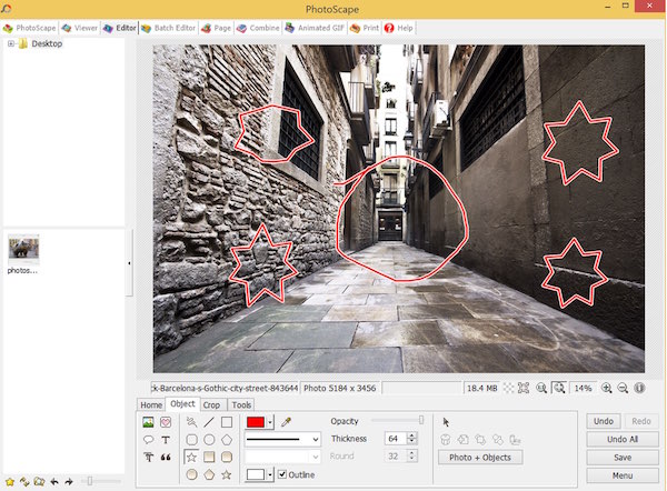 Photoscape - Object Draw