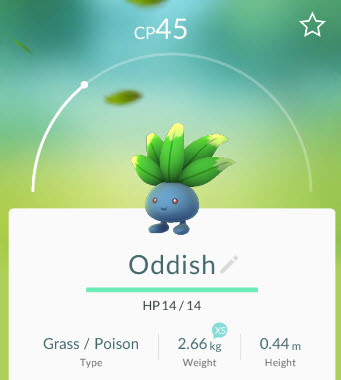 oddishpokemongo