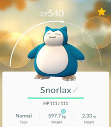 snorlaxpokemongo