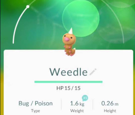 weedlepokemongo