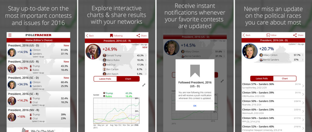 The Best Political Apps to Keep you Atop of the News Cycle - PollTracker
