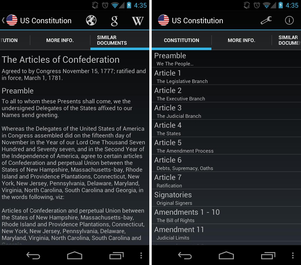 The Best Political Apps to Keep you Atop of the News Cycle - Free United States Constituion app