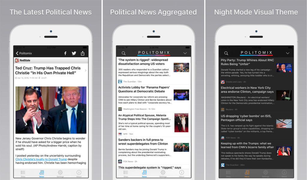 The Best Political Apps to Keep you Atop of the News Cycle - Politomix