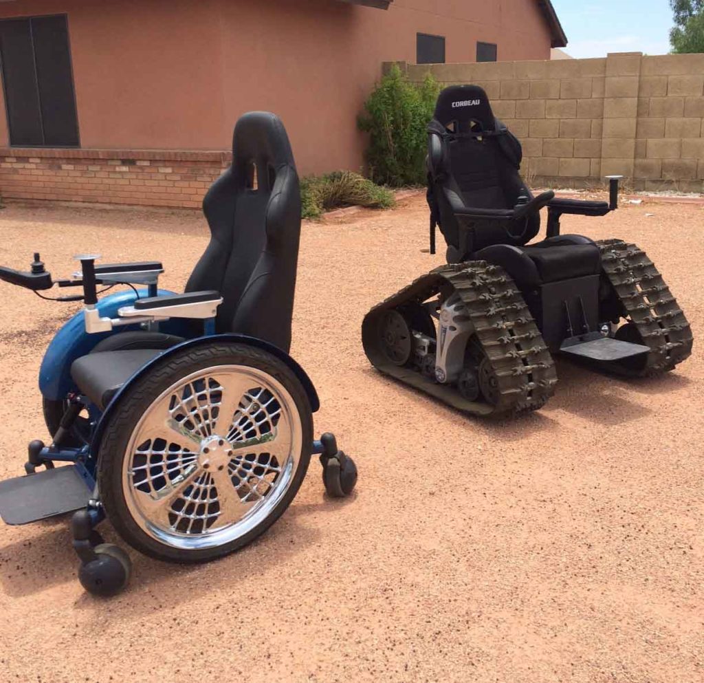 Check out these Unbelievable Tech Related Yard Sale Finds! wheelchair tanks