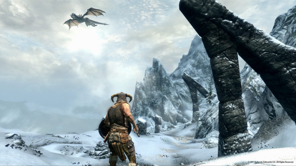 skyrim nord dragon soundtrack