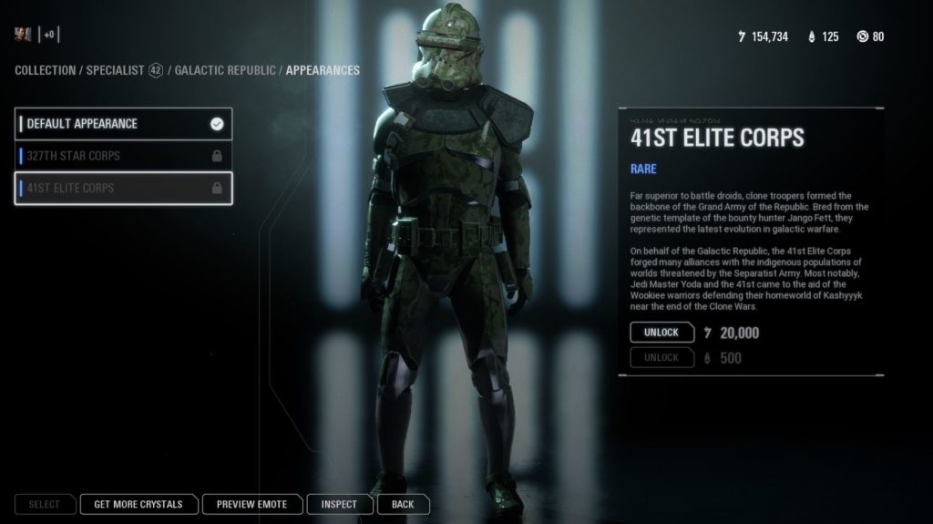 41st Elite Corps skin