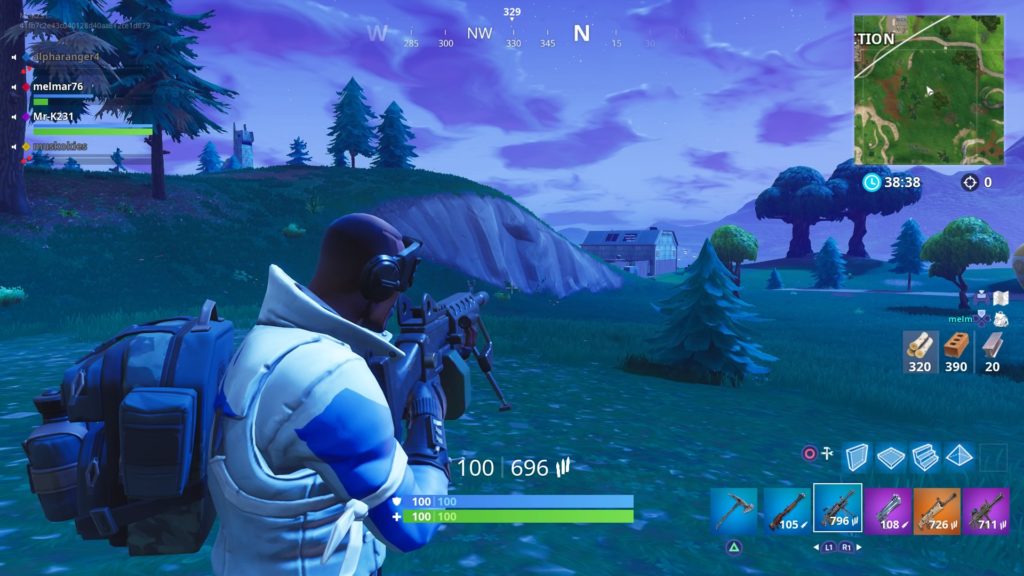 Fortnite Light Machine Gun