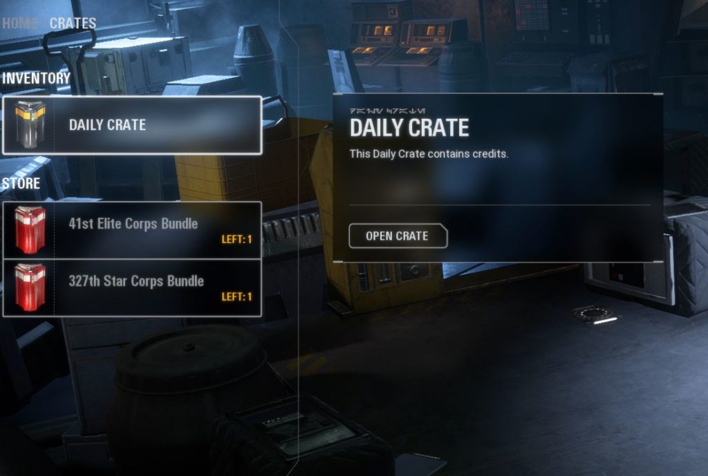Star Wars Daily Crate