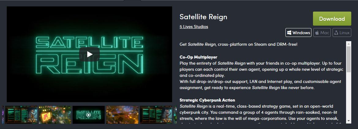 Satellite Reign Download