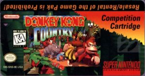 Donkey Kong Country Competition Cartridge NES