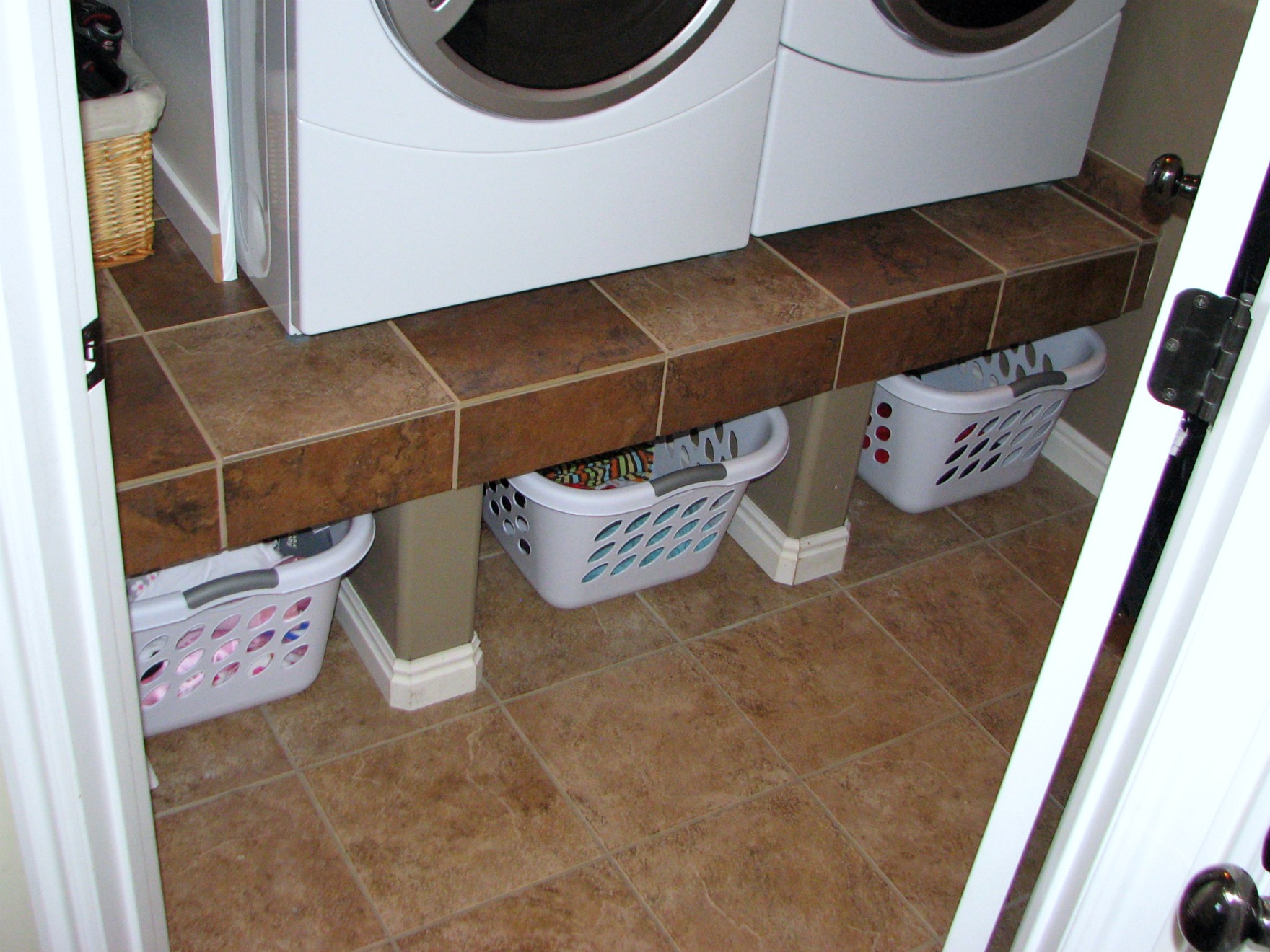 Elevated Washing machines