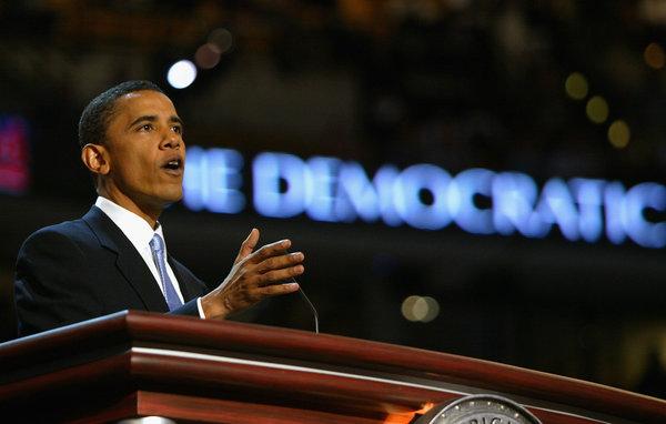Obama's resounding success was in large part due to his talented speech-giving.