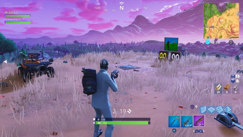 fortnite shooting gallery desert