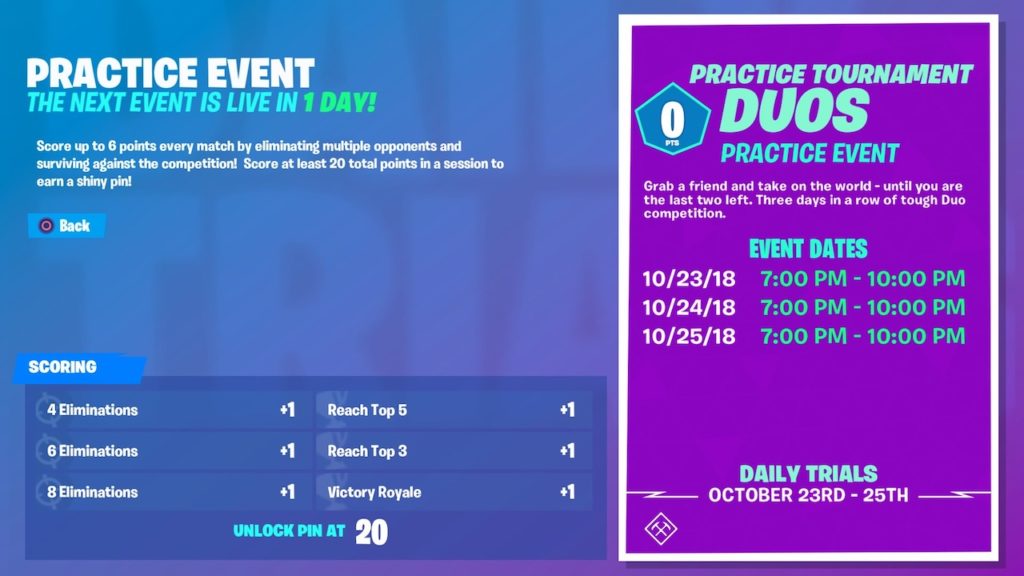 fortnite tournament rules