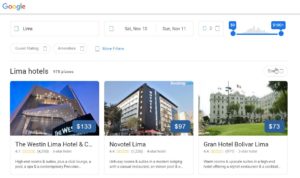 Google Hotels available on both mobile and desktop
