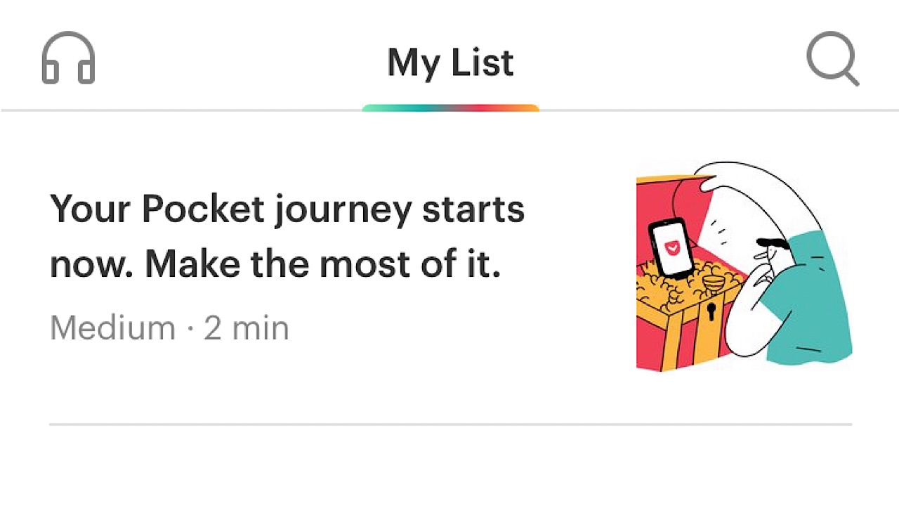 pocket my list screenshot