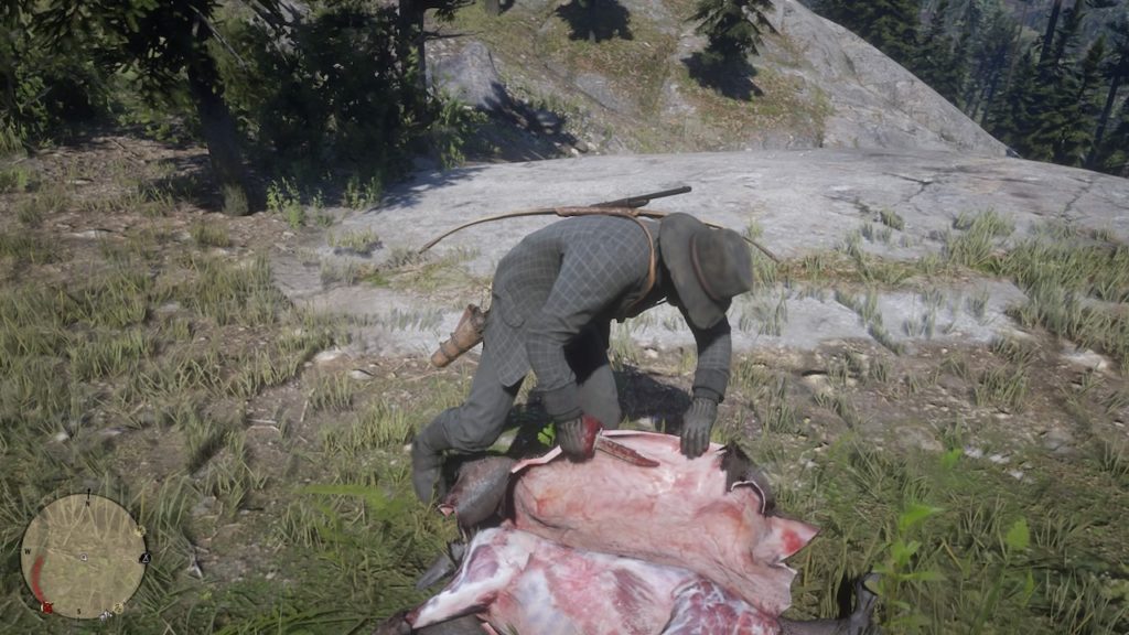 red dead redemption 2 skinning
