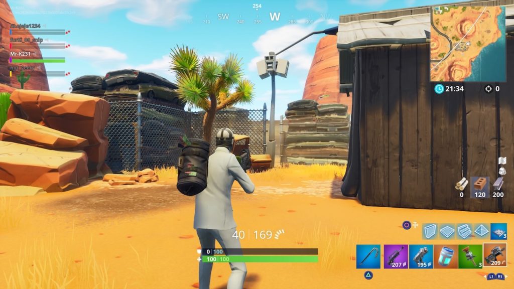 junkyard streetlight spotlight fortnite