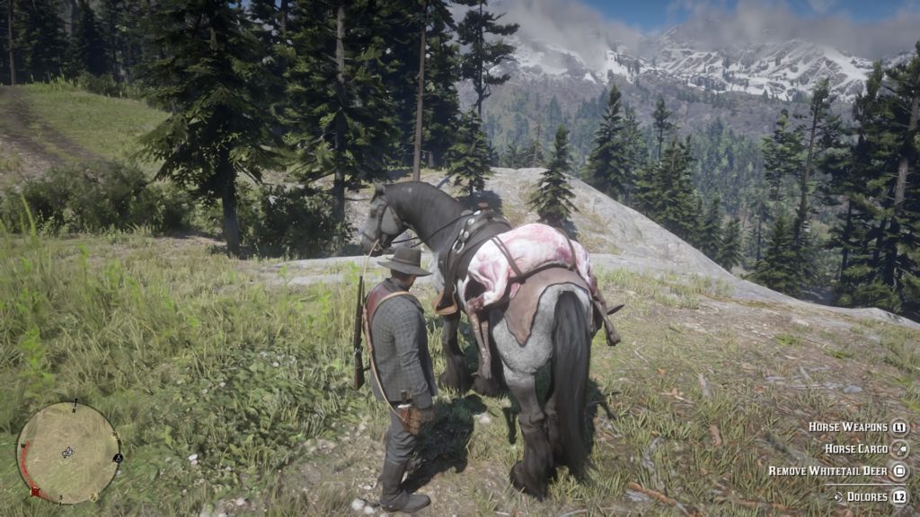 red dead redemption 2 horse carcass